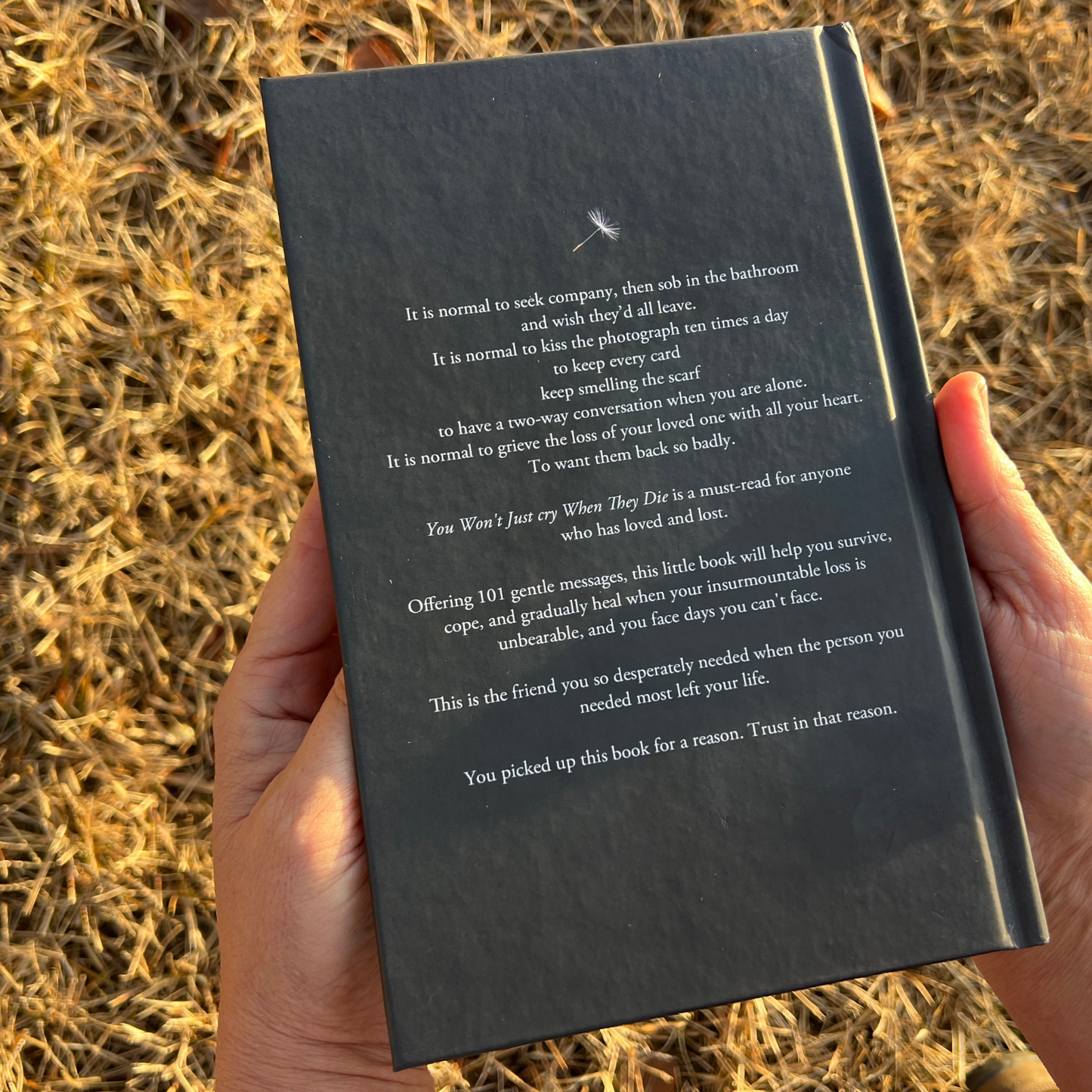 You Won't Just Cry When They Die (HARDCOVER)